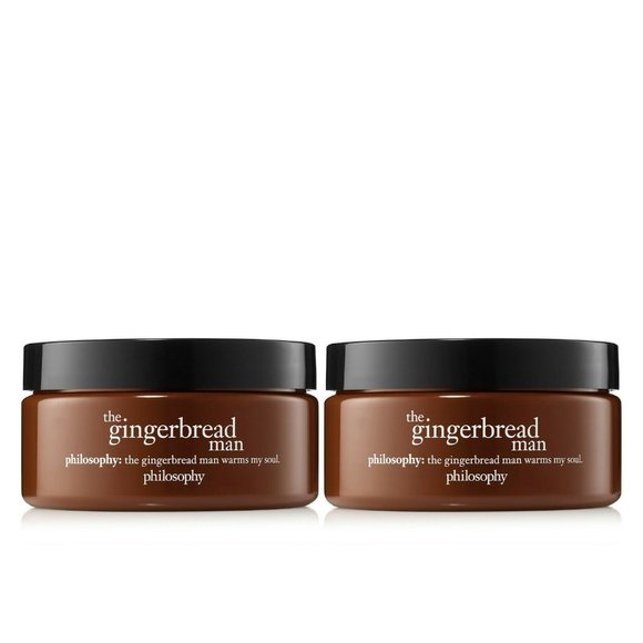 Philosophy Bath & Body 2x New Philosophy Gingerbread Man Glazed